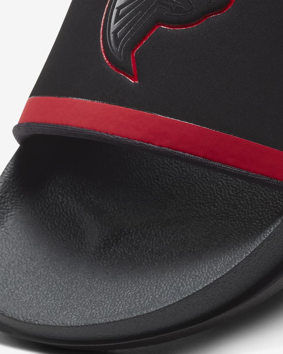 Nike Offcourt (NFL Atlanta Falcons) Black/University Red/White/Anthracite | Mens Nike Slides