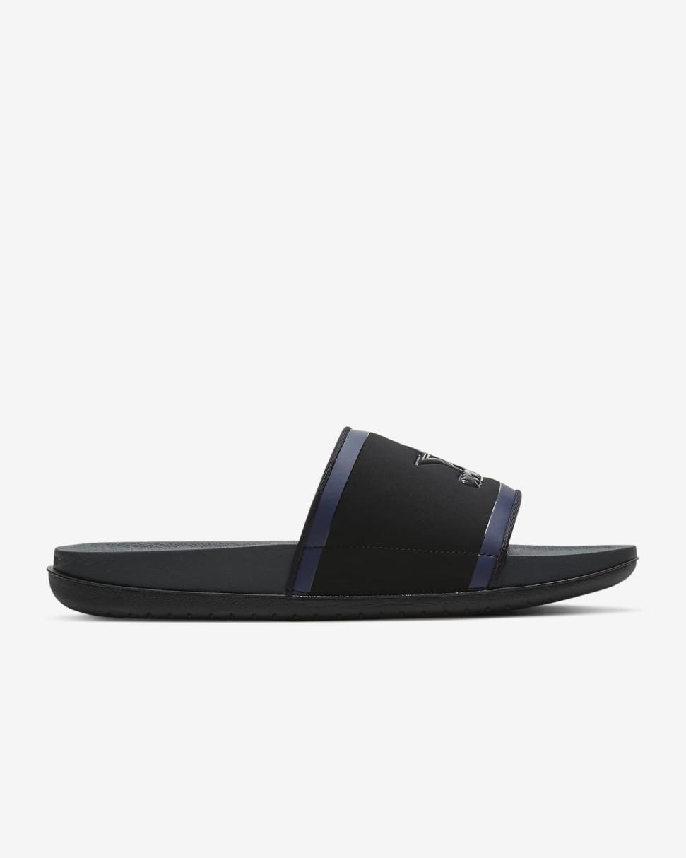 Nike Offcourt (NFL Dallas Cowboys) Black/College Navy/White/Anthracite | Mens Nike Slides