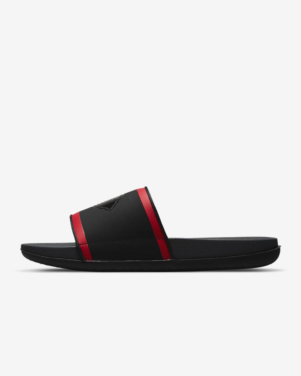 Nike Offcourt (NFL Kansas City Chiefs) Black/University Red/University Gold/Anthracite | Mens Nike Slides