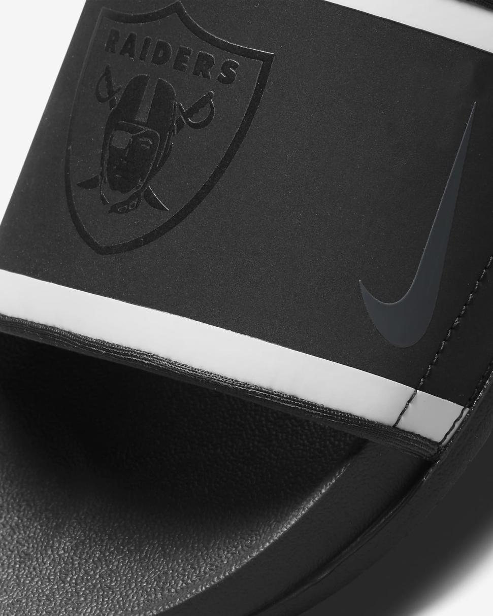 Nike Offcourt (NFL Las Vegas Raiders) Black/Field Silver/Black/Anthracite | Mens Nike Slides