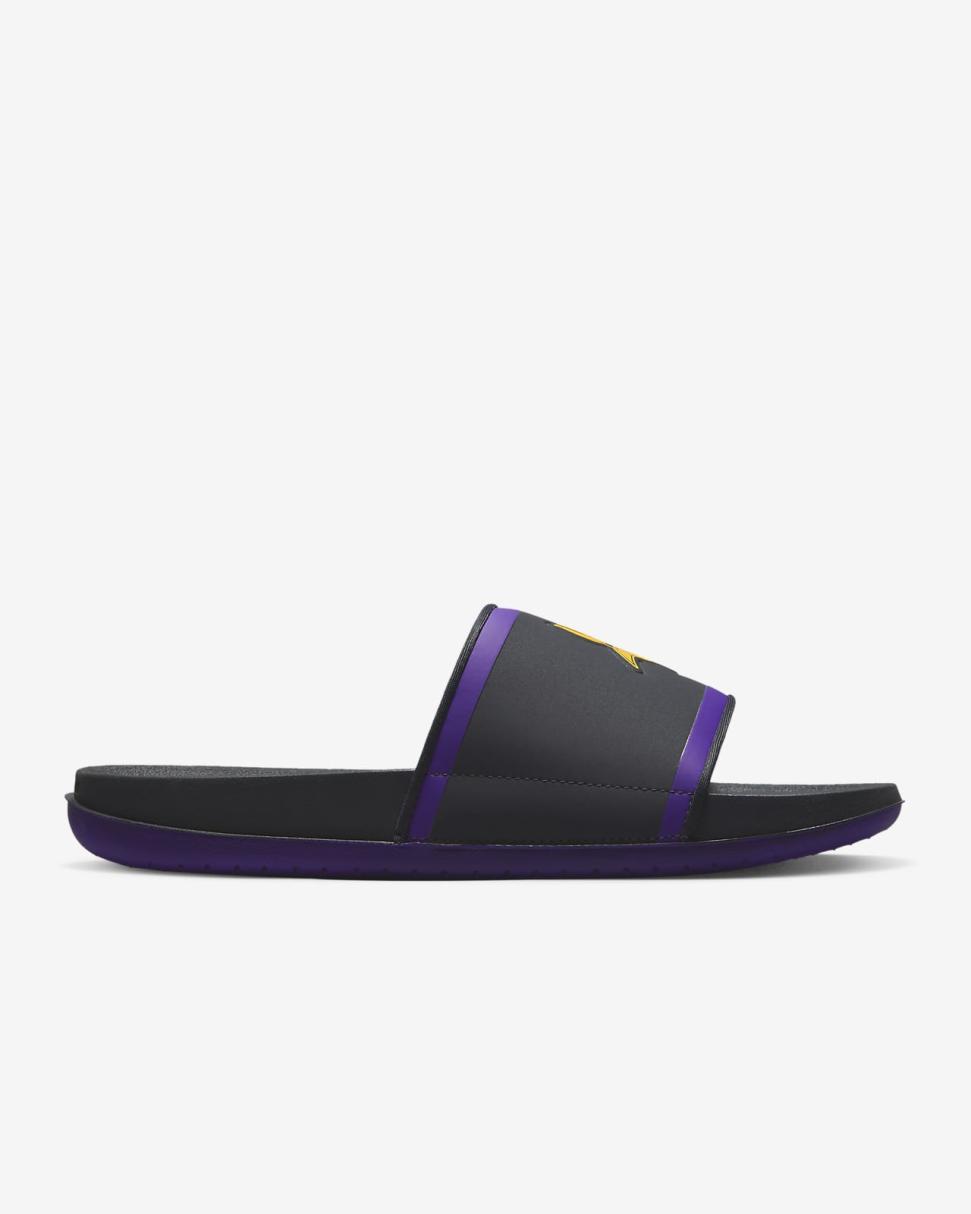 Nike Offcourt (NFL Minnesota Vikings) Anthracite/Court Purple/Gold | Mens Nike Slides