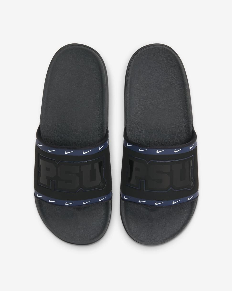 Nike Offcourt (Penn State) Black/College Navy/White/Anthracite | Mens/Womens Nike Lifestyle