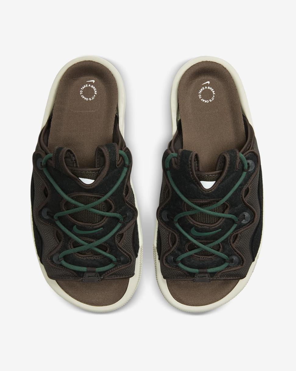 Nike Offline 2.0 Velvet Brown/Noble Green/Light Bone/Velvet Brown | Mens Nike Lifestyle