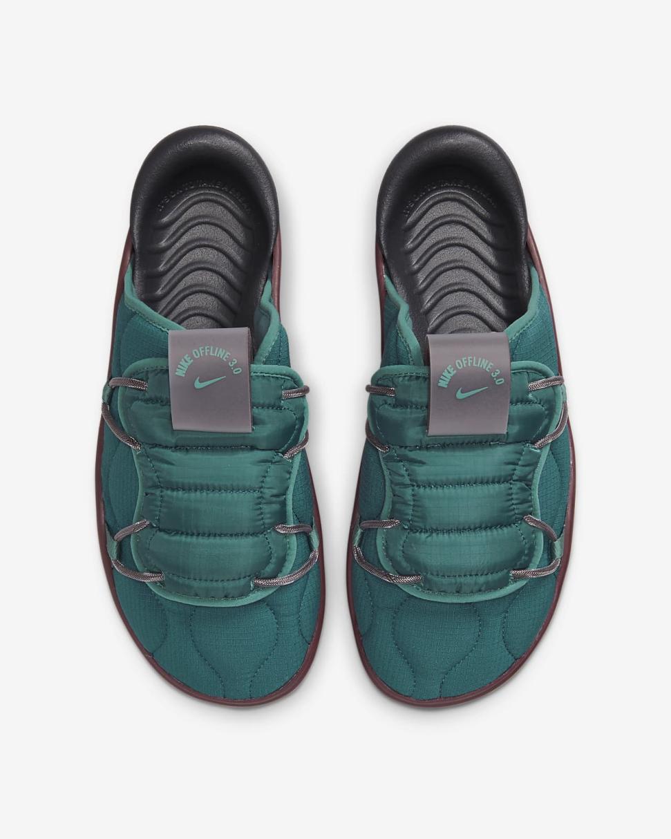 Nike Offline 3.0 Dark Teal Green/Black/Burgundy Crush/Bicoastal | Mens/Womens Nike Lifestyle