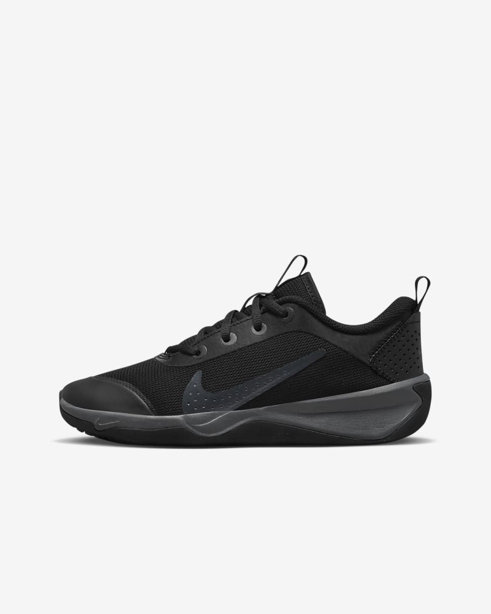 Nike Omni Multi-Court Black/Anthracite | Kids Nike First Day Kicks