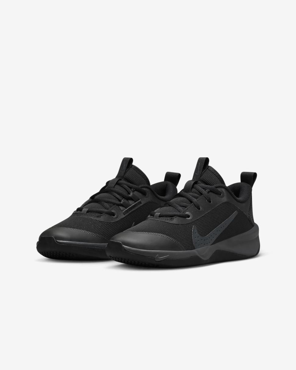 Nike Omni Multi-Court Black/Anthracite | Kids Nike First Day Kicks