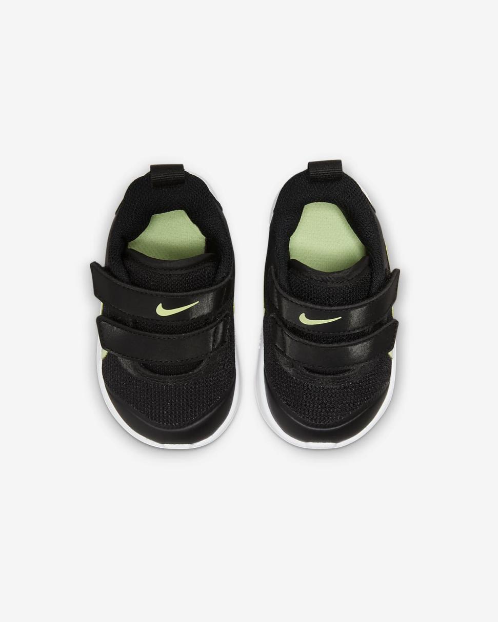 Nike Omni Multi-Court Black/Bright Spruce/White/Barely Volt | Kids Nike First Day Kicks