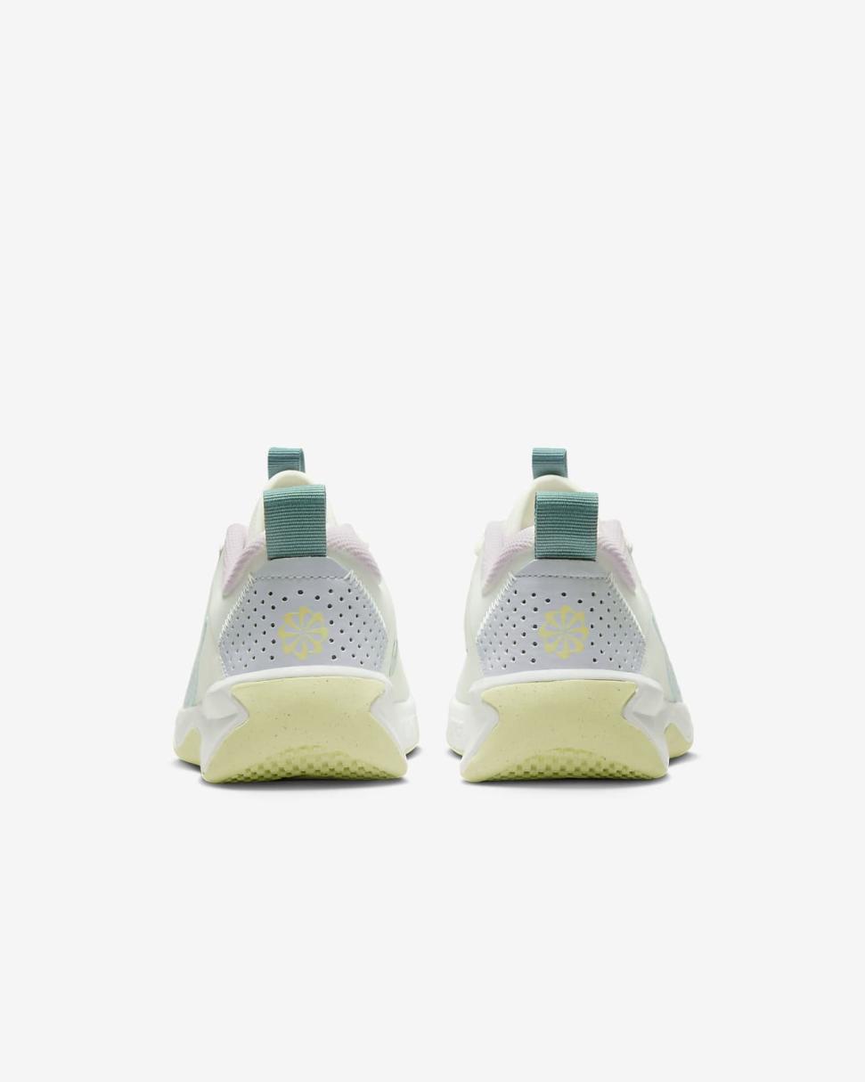 Nike Omni Multi-Court Summit White/Citron Tint/Mineral Teal/Cobalt Bliss | Kids Nike First Day Kicks