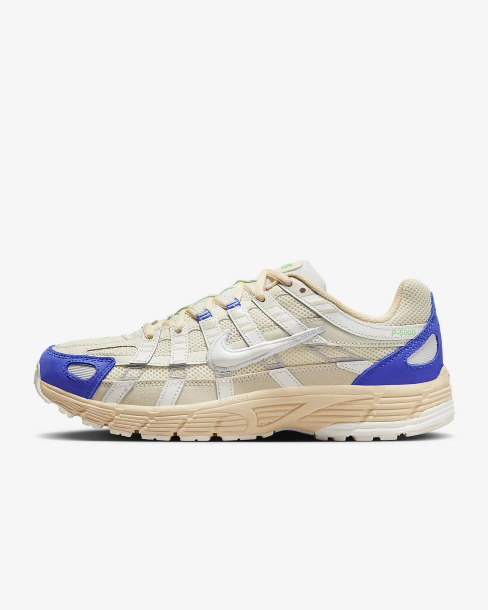 Nike P-6000 Coconut Milk/Medium Blue/Photon Dust/Sail | Mens Nike Lifestyle