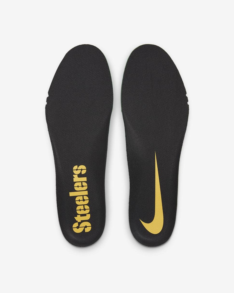 Nike Pegasus 38 (NFL Pittsburgh Steelers) Wolf Grey/Black/University Gold/White | Mens Nike Running