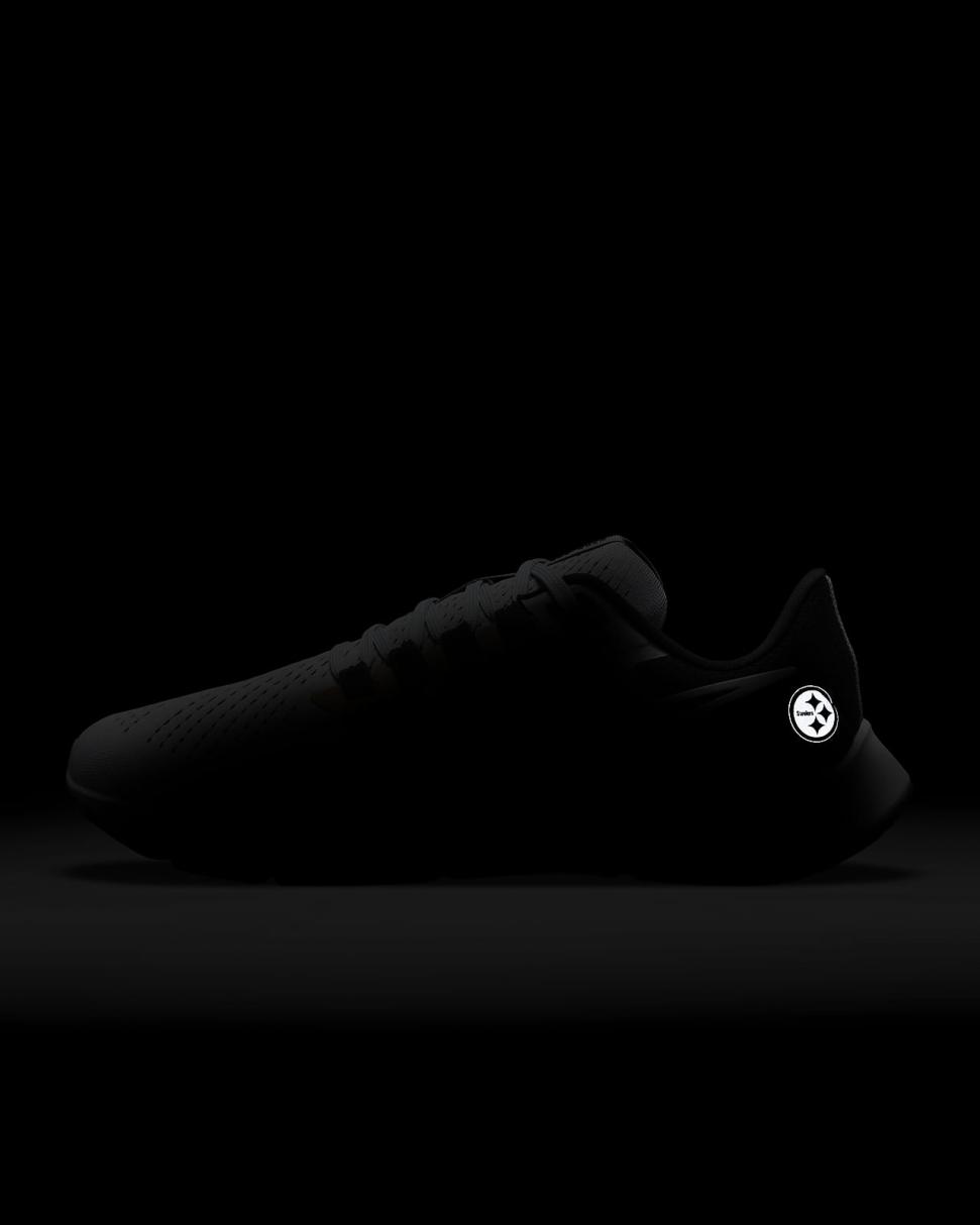 Nike Pegasus 38 (NFL Pittsburgh Steelers) Wolf Grey/Black/University Gold/White | Mens Nike Running