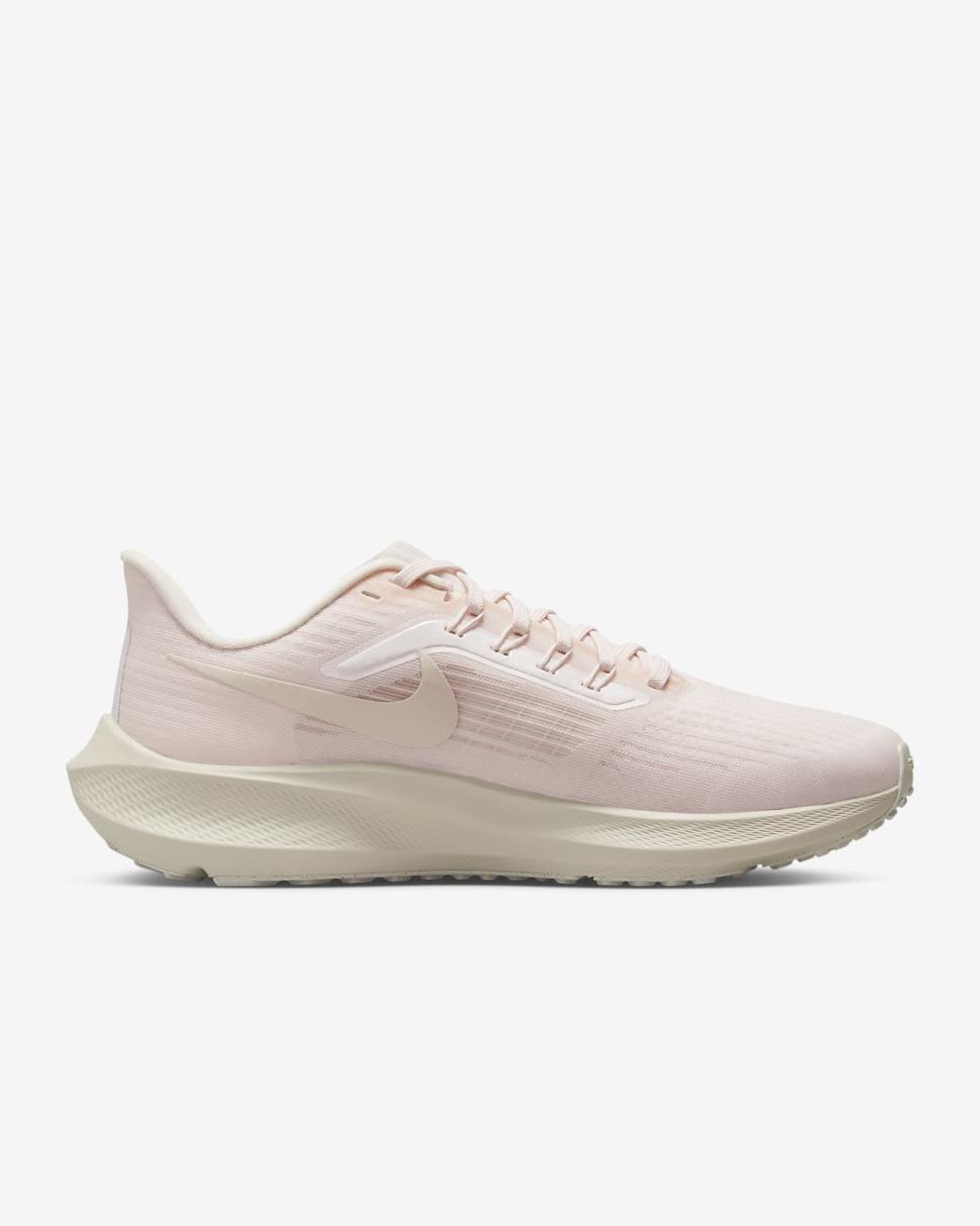 Nike Pegasus 39 Light Soft Pink/Light Orewood Brown/Metallic Silver | Womens Nike Running