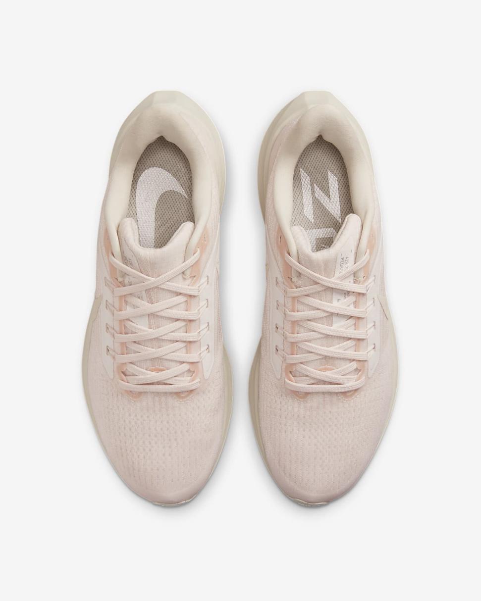 Nike Pegasus 39 Light Soft Pink/Light Orewood Brown/Metallic Silver | Womens Nike Running