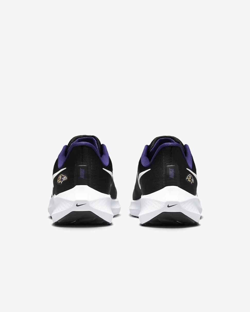 Nike Pegasus 39 (NFL Baltimore Ravens) Black/Black/Court Purple/White | Mens Nike Running