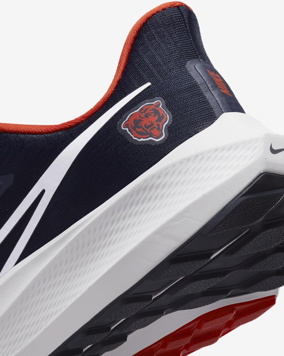 Nike Pegasus 39 (NFL Chicago Bears) Marine/Marine/University Orange/White | Mens Nike Running