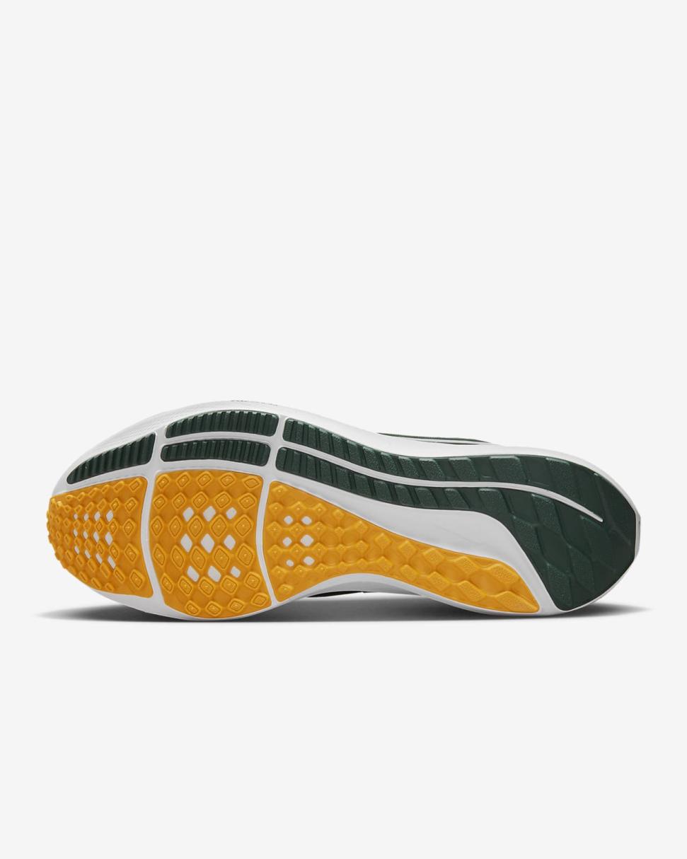 Nike Pegasus 39 (NFL Green Bay Packers) Fir/Fir/University Gold/White | Mens Nike Running