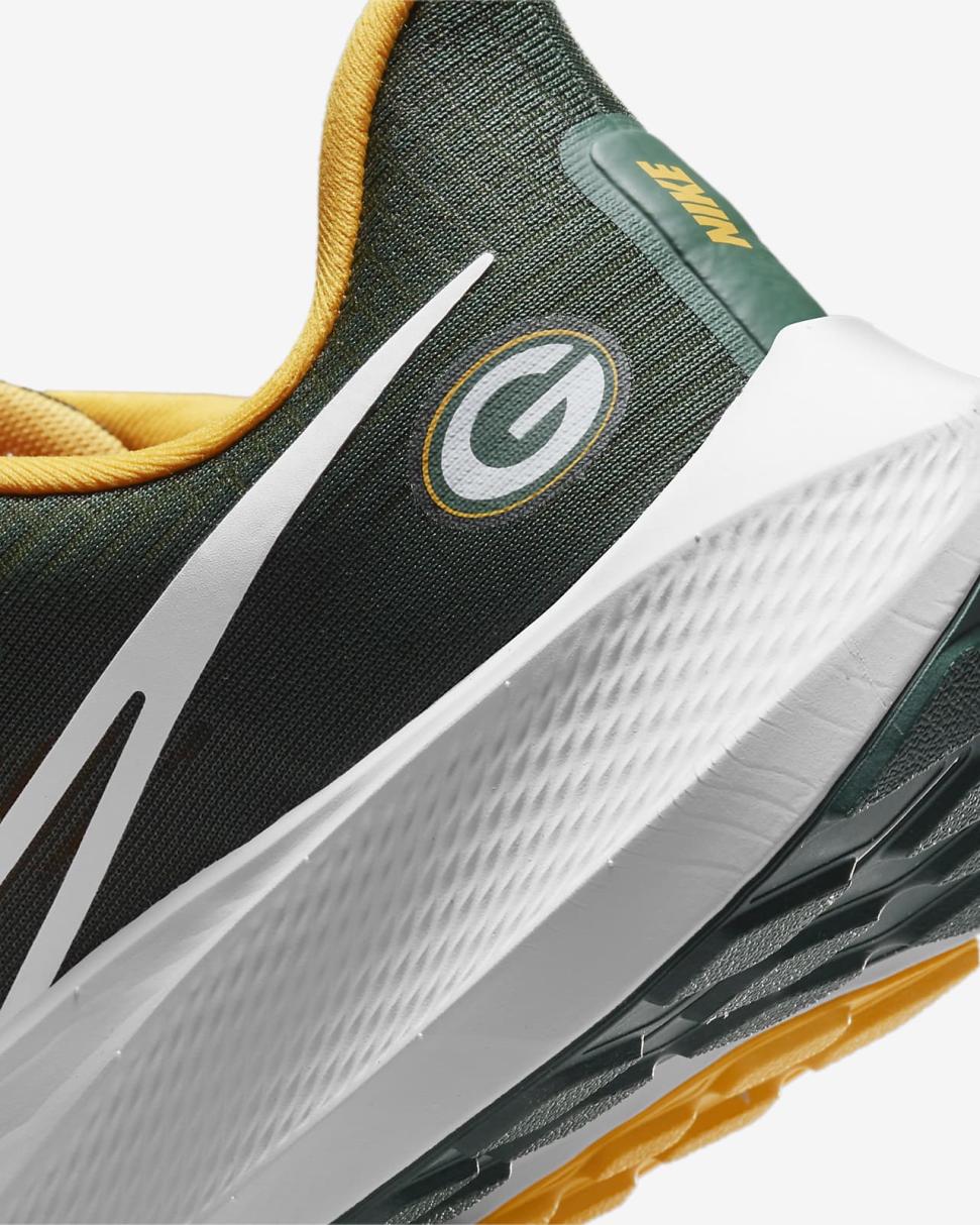 Nike Pegasus 39 (NFL Green Bay Packers) Fir/Fir/University Gold/White | Mens Nike Running