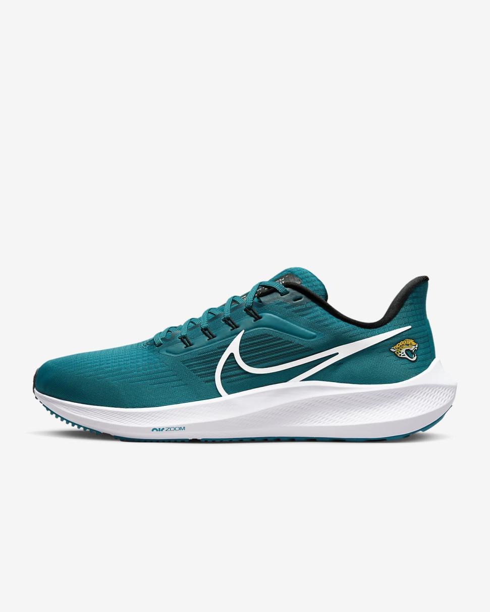 Nike Pegasus 39 (NFL Jacksonville Jaguars) Blustery/Blustery/Black/White | Mens Nike Running
