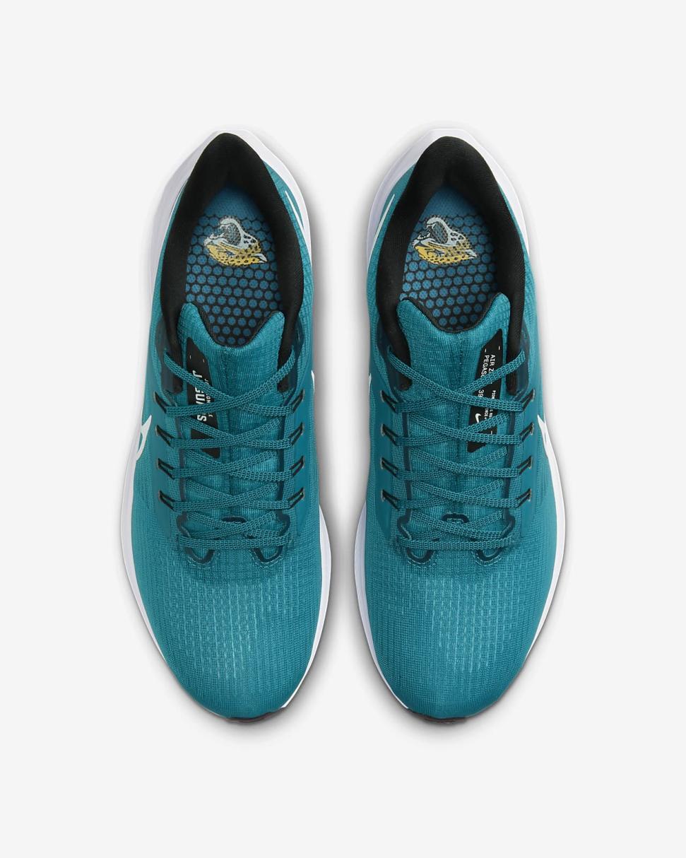 Nike Pegasus 39 (NFL Jacksonville Jaguars) Blustery/Blustery/Black/White | Mens Nike Running
