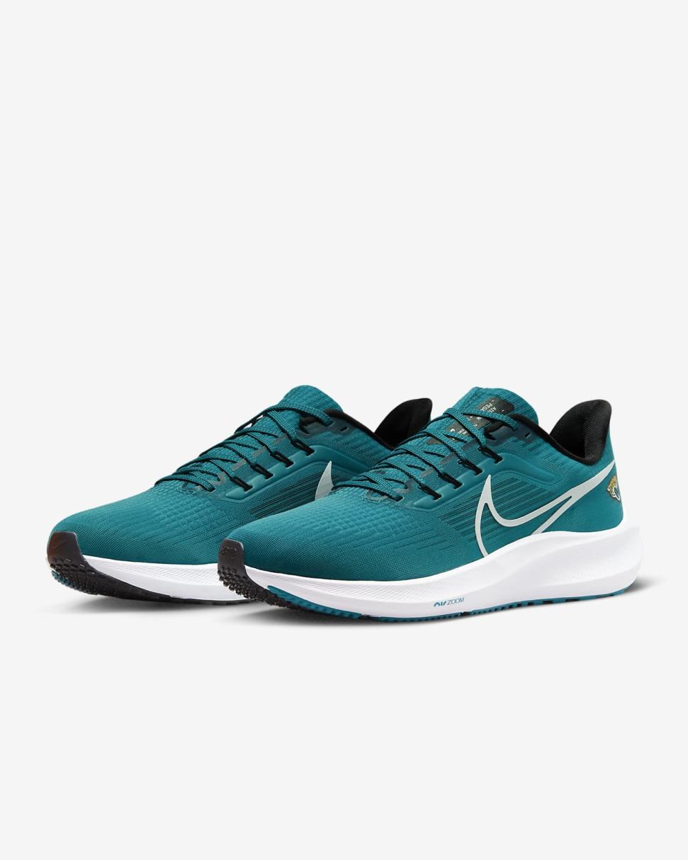 Nike Pegasus 39 (NFL Jacksonville Jaguars) Blustery/Blustery/Black/White | Mens Nike Running