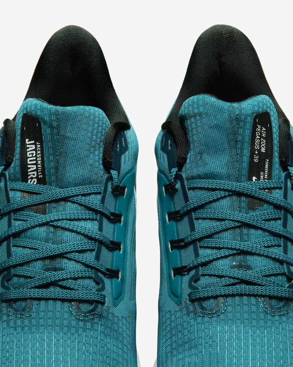 Nike Pegasus 39 (NFL Jacksonville Jaguars) Blustery/Blustery/Black/White | Mens Nike Running