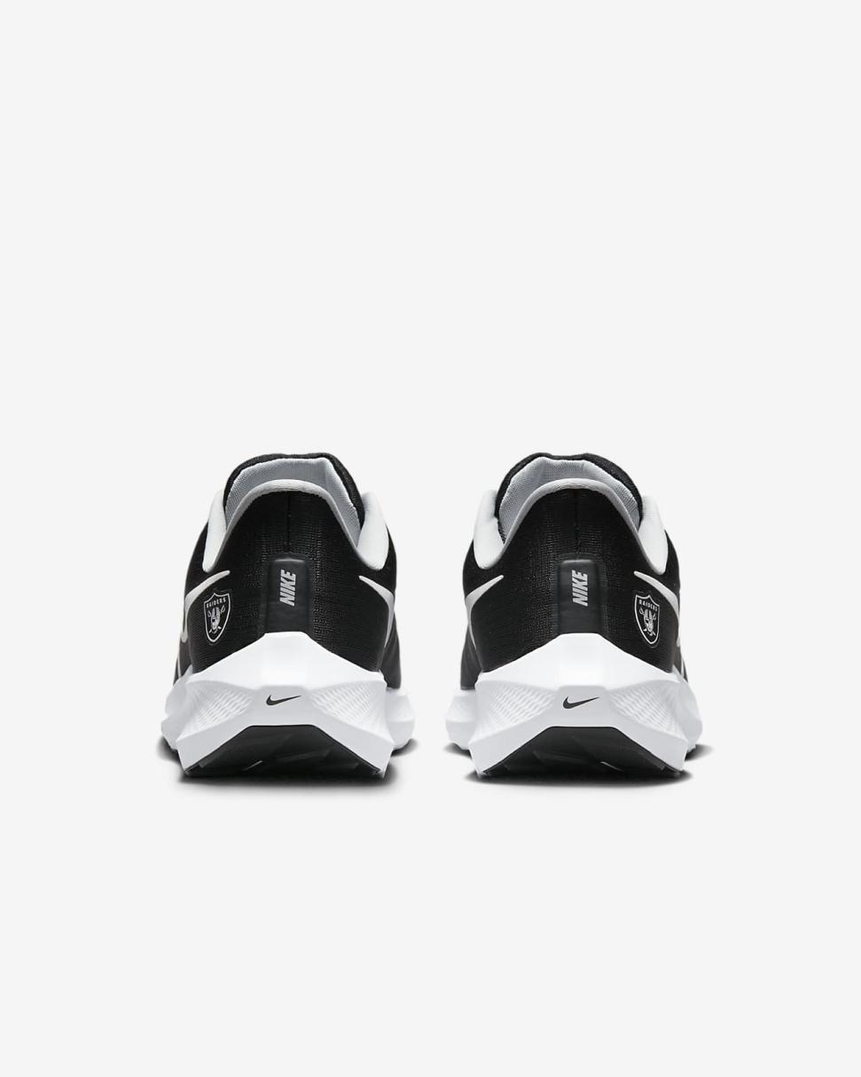 Nike Pegasus 39 (NFL Las Vegas Raiders) Black/Black/Field Silver/White | Mens Nike Running