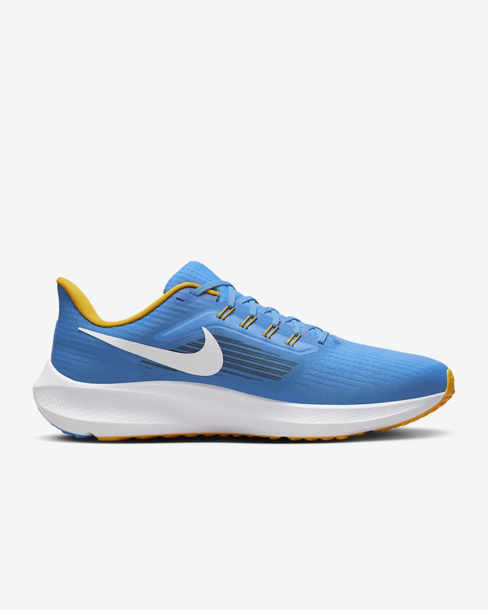 Nike Pegasus 39 (NFL Los Angeles Chargers) Italy Blue/Italy Blue/University Gold/White | Mens Nike Running