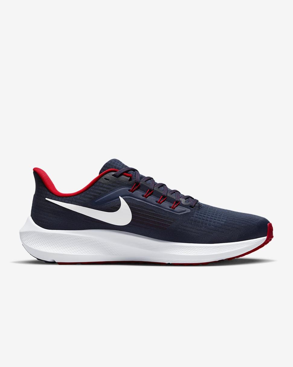 Nike Pegasus 39 (NFL New England Patriots) College Navy/College Navy/University Red/White | Mens Nike Running