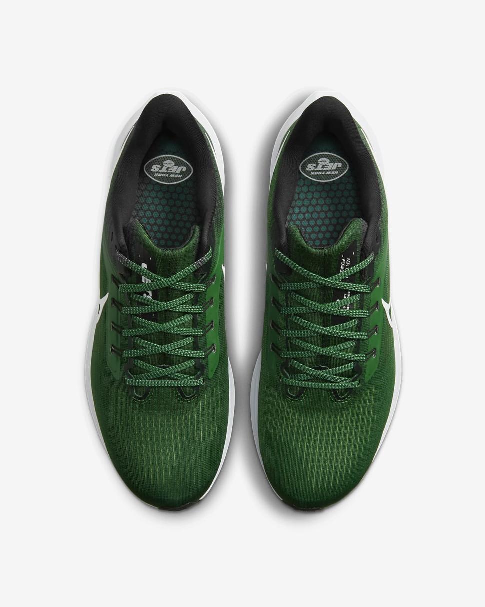 Nike Pegasus 39 (NFL New York Jets) Sport Green/Sport Green/Black/White | Mens Nike Running