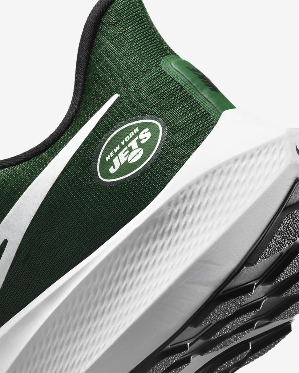 Nike Pegasus 39 (NFL New York Jets) Sport Green/Sport Green/Black/White | Mens Nike Running