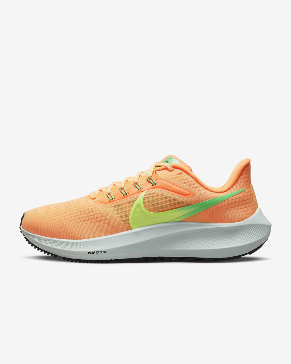 Nike Pegasus 39 Peach Cream/Total Orange/Green Shock/Ghost Green | Womens Nike Running