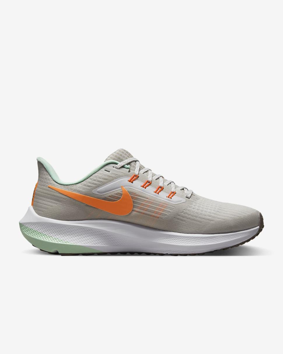 Nike Pegasus 39 Premium Photon Dust/Total Orange/Light Iron Ore/Mint Foam | Womens Nike Running
