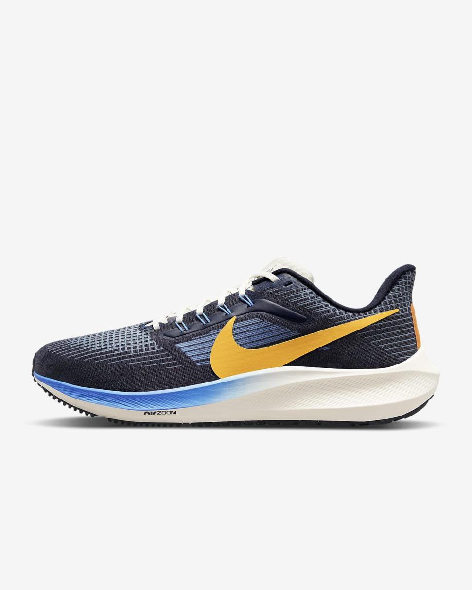 Nike Pegasus 39 Premium University Blue/Dark Obsidian/Sail/Amarillo | Mens Nike Running