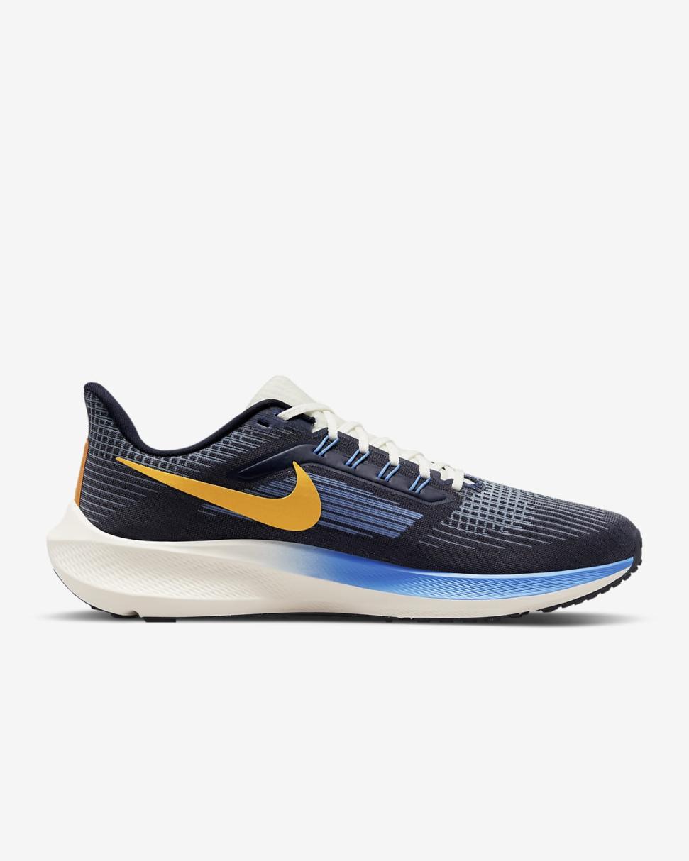 Nike Pegasus 39 Premium University Blue/Dark Obsidian/Sail/Amarillo | Mens Nike Running