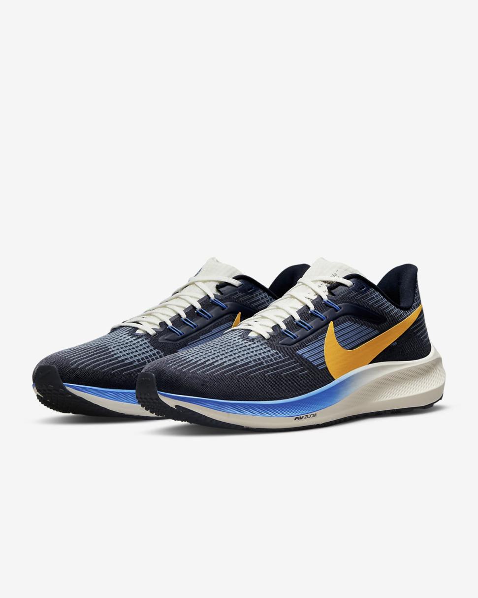 Nike Pegasus 39 Premium University Blue/Dark Obsidian/Sail/Amarillo | Mens Nike Running