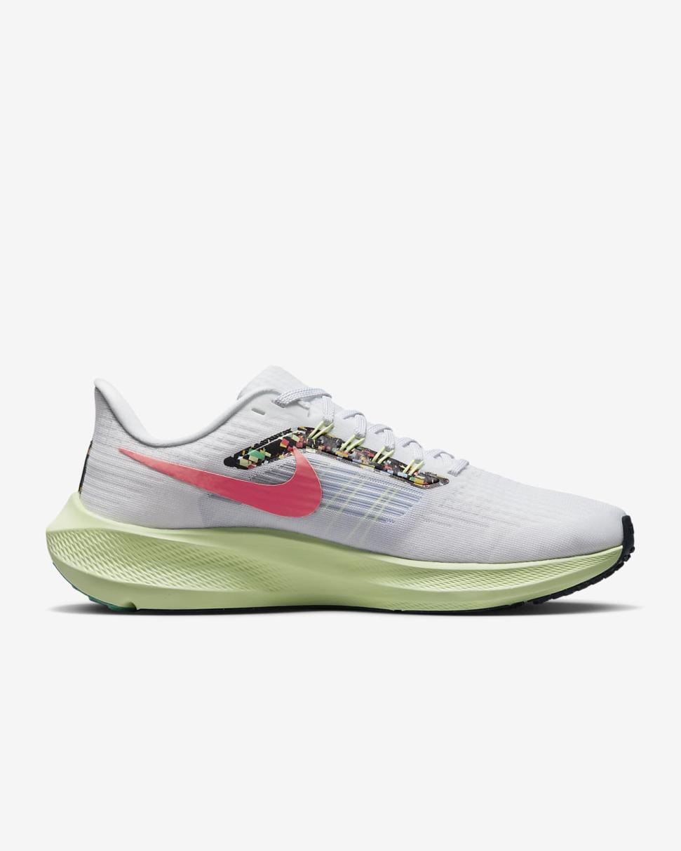 Nike Pegasus 39 White/Cobalt Bliss/Spring Green/Hot Punch | Womens Nike Running
