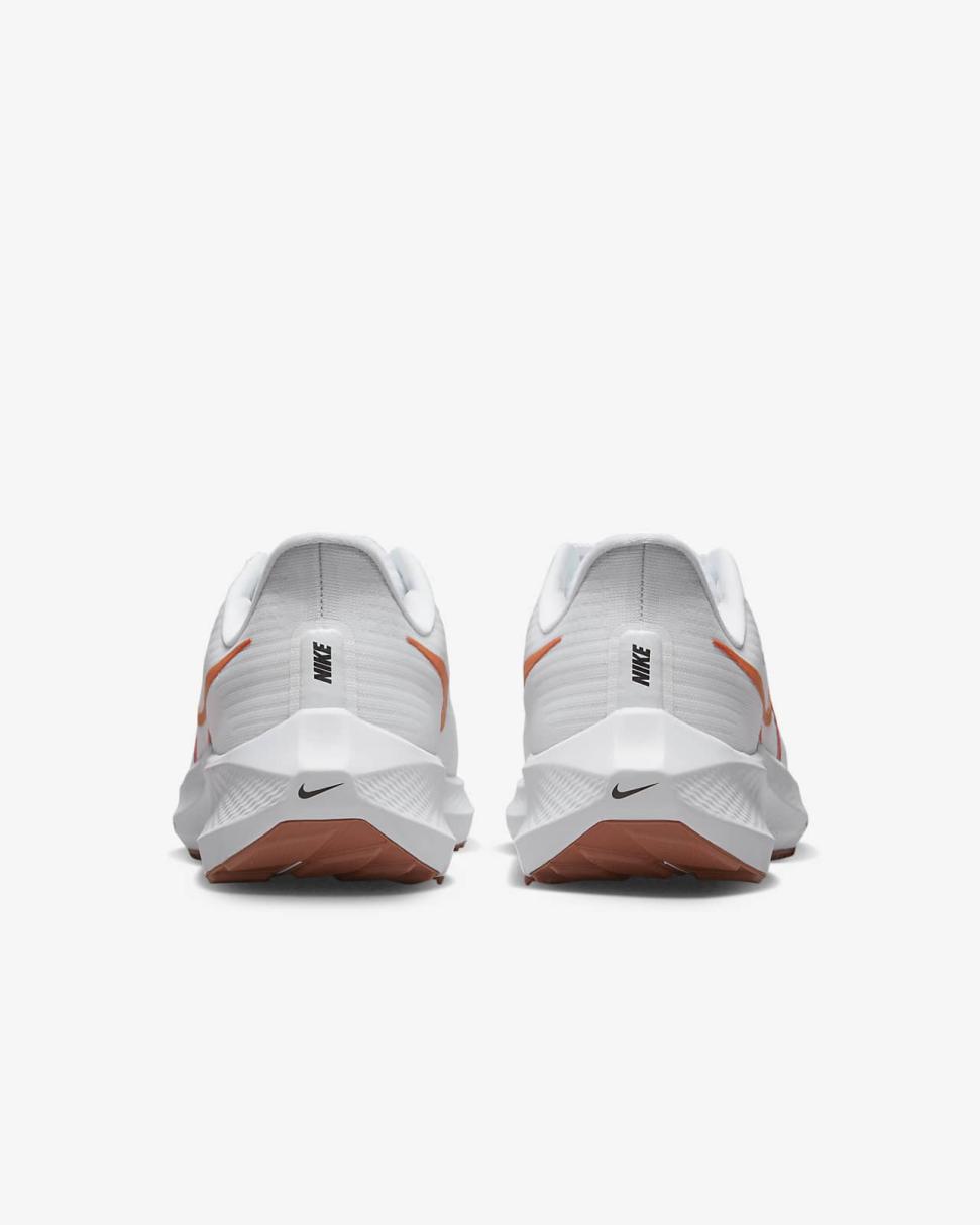 Nike Pegasus 39 White/Platinum Tint/Metallic Summit White/Team Orange | Womens Nike Running