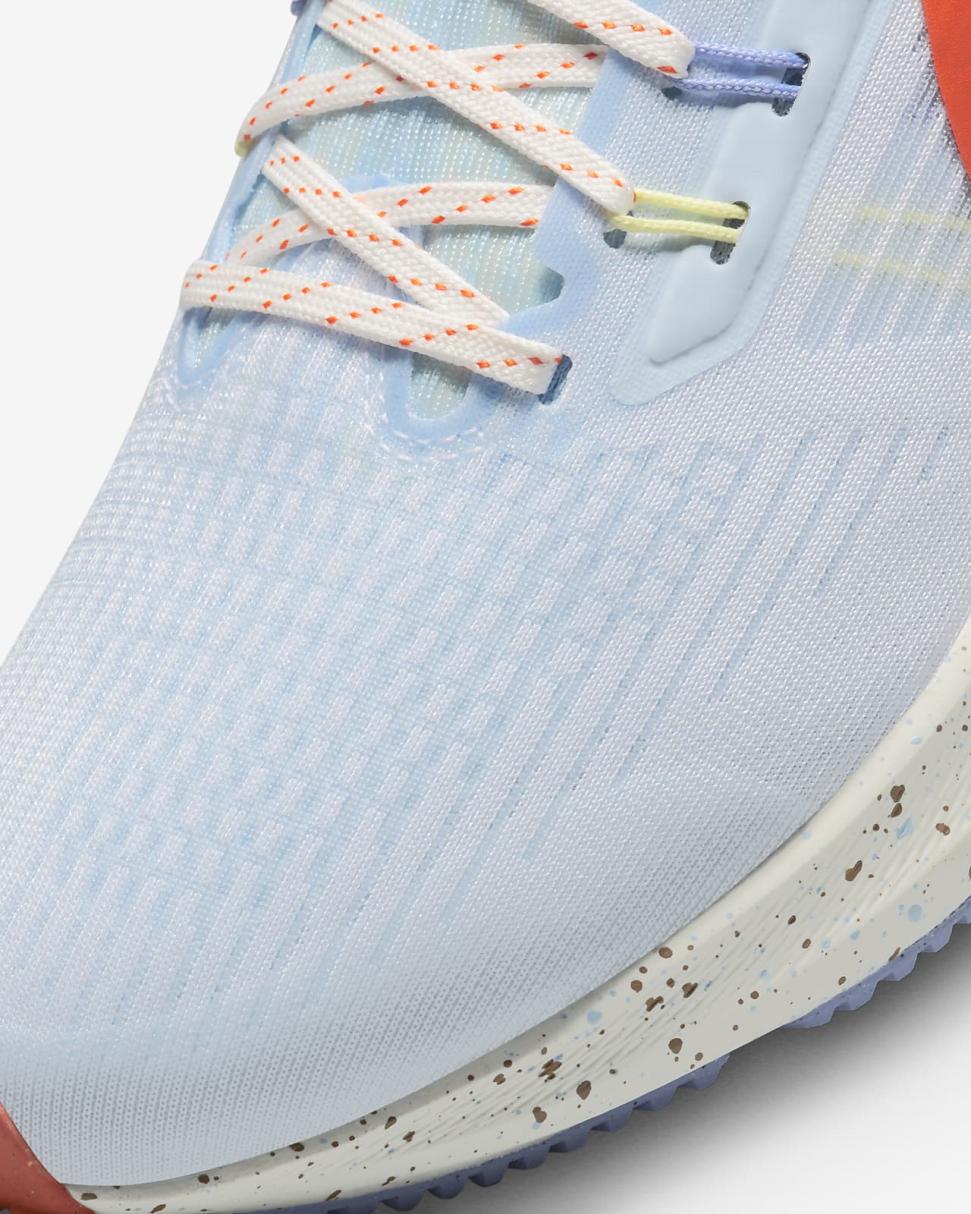 Nike Pegasus 39 White/Sail/Light Thistle/Safety Orange | Womens Nike Running