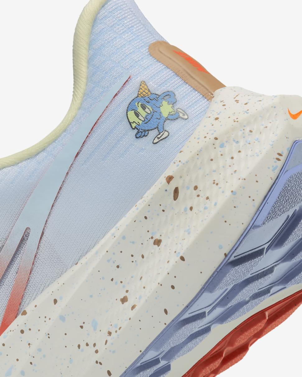 Nike Pegasus 39 White/Sail/Light Thistle/Safety Orange | Womens Nike Running