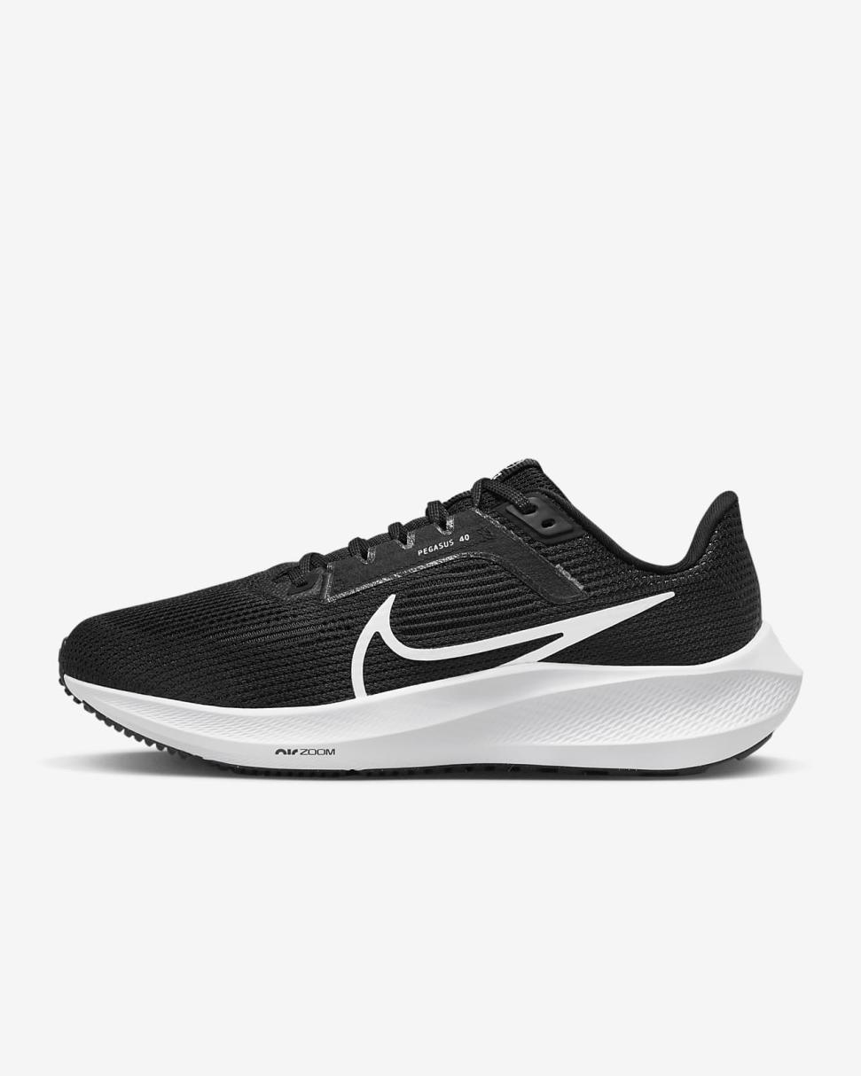 Nike Pegasus 40 Black/Iron Grey/White | Womens Nike Running