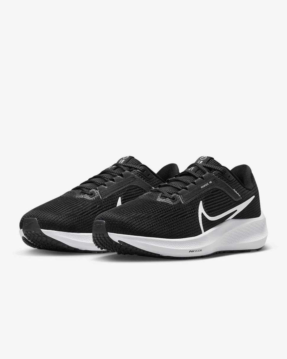 Nike Pegasus 40 Black/Iron Grey/White | Womens Nike Running