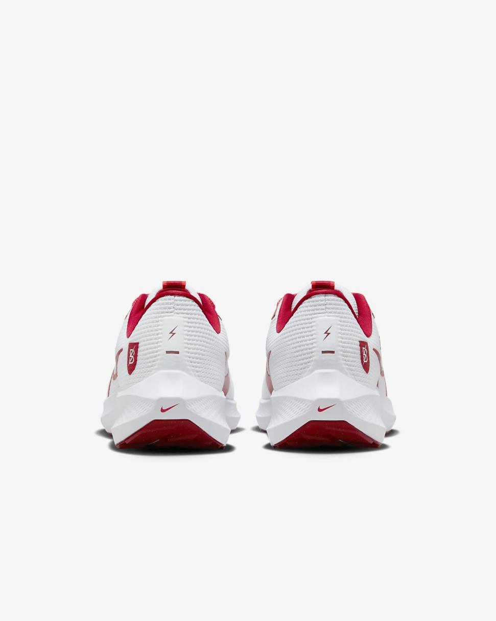 Nike Pegasus 40 BTC White/Light Crimson/Gym Red | Mens Nike Running