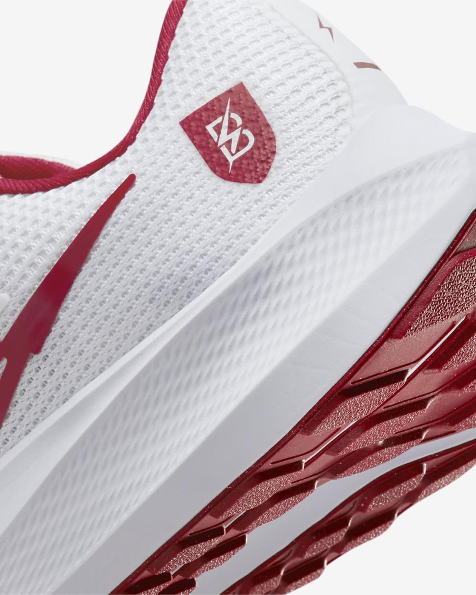 Nike Pegasus 40 BTC White/Light Crimson/Gym Red | Mens Nike Running