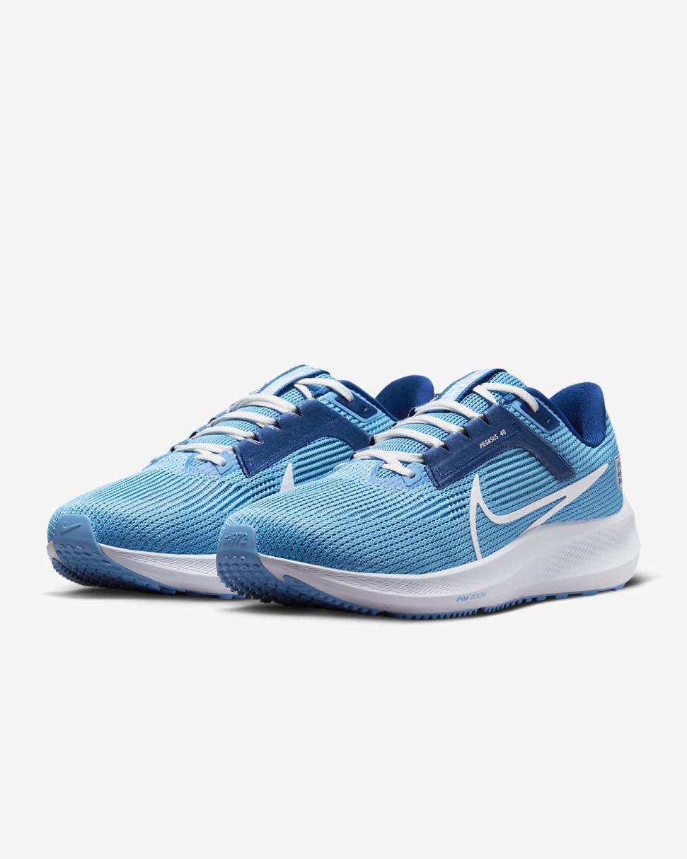 Nike Pegasus 40 (England) Coast/White/Gym Blue/White | Mens Nike Running