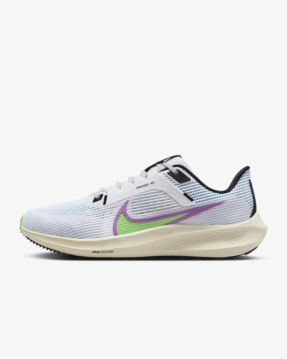 Nike Pegasus 40 SE White/Pale Ivory/Rush Fuchsia/Multi-Color | Mens Nike Running
