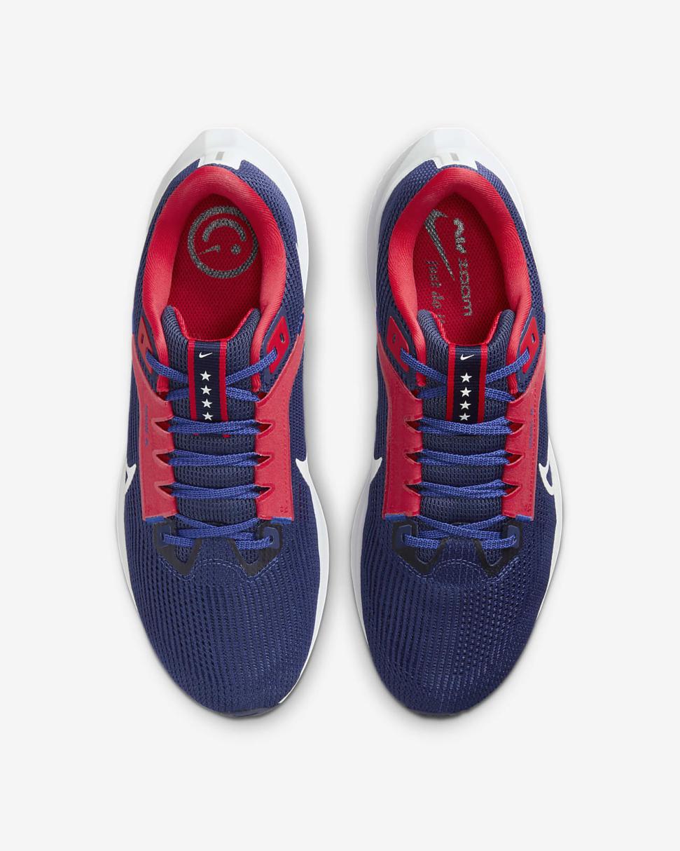 Nike Pegasus 40 (USWNT) Loyal Blue/Hyper Red/Hyper Blue/White | Mens Nike Running