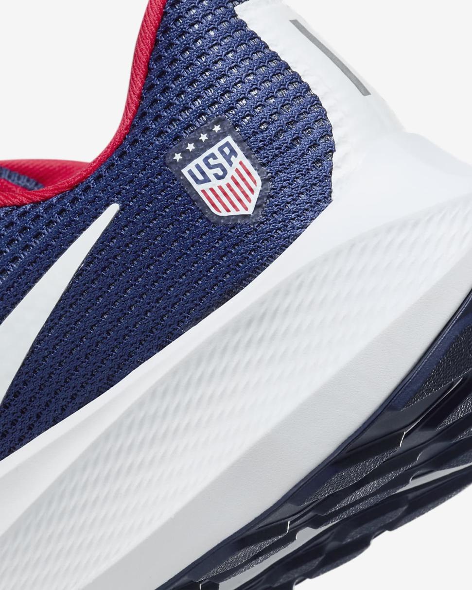 Nike Pegasus 40 (USWNT) Loyal Blue/Hyper Red/Hyper Blue/White | Mens Nike Running