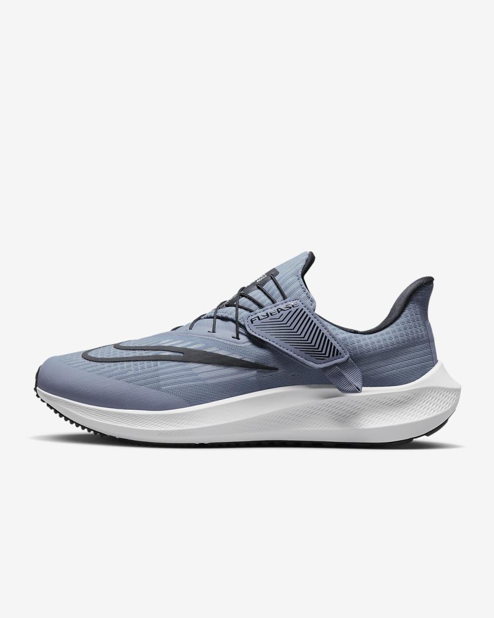 Nike Pegasus FlyEase Ashen Slate/White/Football Grey/Black | Mens Nike First Day Kicks