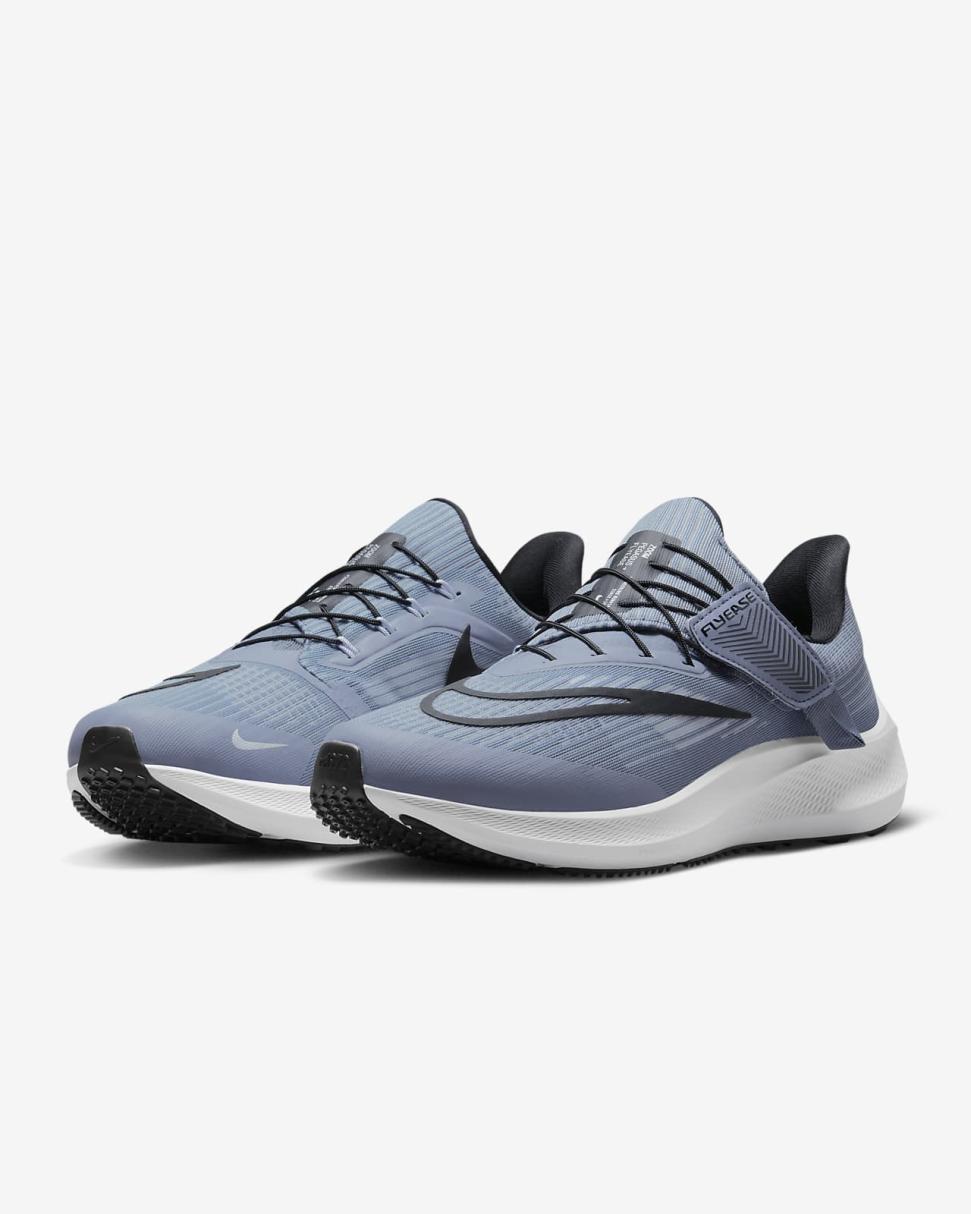 Nike Pegasus FlyEase Ashen Slate/White/Football Grey/Black | Mens Nike First Day Kicks
