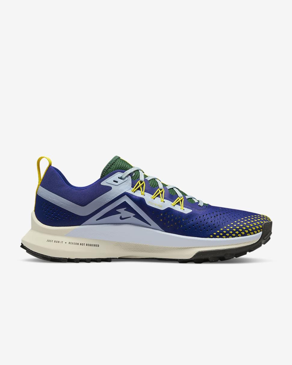 Nike Pegasus Trail 4 Deep Royal Blue/Gorge Green/Enamel Green/Celestine Blue | Mens Nike Running